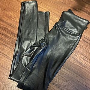 Spanx Faux Leather Leggings